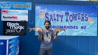 Coromandel mussel farm fishing with coro cowboy fishing charters...