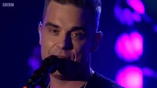 Robbie Williams - Feel - live @ BBC radio - 2016