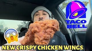 TACO BELL CRISPY CHICKEN WINGS REVIEW | BALLIN’ ON A BUDGET!!