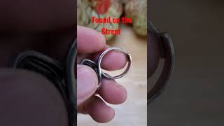 Wife Eyeballed this Chunky Silver Ring on the Street #shorts #shortvideo