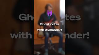 Pro Tip: Alex shows you how to do ghost notes on a guitar! #mygroove #startplaying #guitar #pop