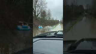 Two Men Swim to Their Home in Florida!