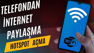 Telefondan İnternet Nasıl Paylaşılır? - Telefondan WİFİ Paylaşma