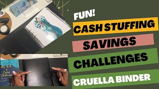 Cruella Binder Cash Stuffing $100 | Savings Challenges