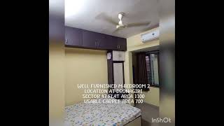 2BHK FLAT 4SALE @ DRONAGIRI SECTOR 47 CARPET.700SFT PRICE 66LAC ALL CAL ME 7715819221