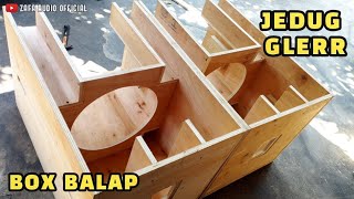 tutorial membuat box Planar 18 inch - box balap