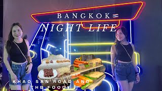 First day in Bangkok - Khaosan road & THE STREET FOOD!