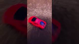 Lamborghini through microscope  #hotwheels #microscope #lamborghini