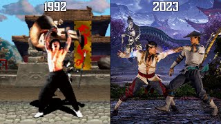 Liu Kang Throw Move Evolution - Mortal Kombat 1-12 (1992-2023) 4K