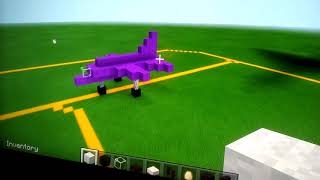 How to build Concorde on minecraft