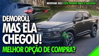 Chevrolet Montana 2023 | Lançamento da Chevrolet poderá incomodar a Fiat Toro?? Veja!