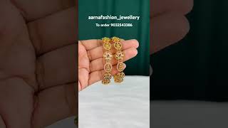 Price : 850/- free shipping#onegramgoldjewellery#bangles#nakshijewellery#imitationjewellery