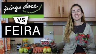 Pingo Doce vs. Feira - Onde são mais baratas as frutas e vegetais?🍏🍓🧅🥕