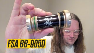 FSA BB-9050 megaexo bottom bracket quick look review.