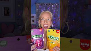 Trying Peelerz gummies for the first time!🤩🥭PART 1#asmr #shorts