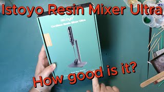 New Istoyo Resin Mixer Ultra Review... Let's Make A Gorgeous Wavy Tray