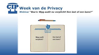 CIP Cast - Week van de Privacy 2021 - Webinar 1 (25 november 2021)