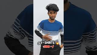 3pcs Combo Mens T-shirt @ 599/-  #7man