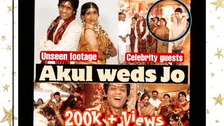 Akul Weds Jo Full Video | Unseen footage of Special Celebrity Guests  | Akul Balaji Official