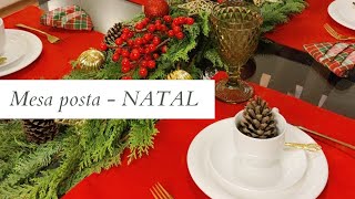 MESA POSTA de café de Natal | MULHERES ATUAIS