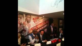 JEAN PASCAL and BERNARD HOPKINS trade verbal blows over a blood test!