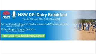 NSW Dairy Breakfast - April 30 2024