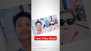 I met Vidya Balan #actress #vidyabalan #saurabhshahare