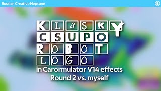 Эффекты «Klasky Csupo Robot Logo в Carormulator V14» | Раунд 2 против меня