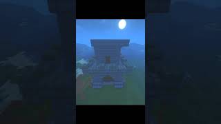 Minecraft starter castle #shorts