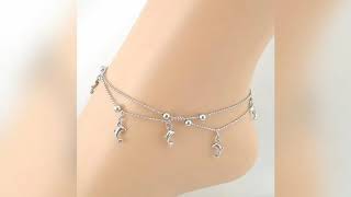 Anklet designs style ! Tiny and stylish anklet designs. Best payal designs for girls.