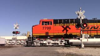 BNSF H-LALTPL and McFaddin Ave Railroad Crossing | Beaumont, TX | 11-6-2021