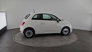 2017 Fiat 500 3DR Auto White