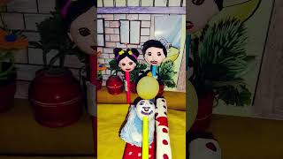 anaya aur papa ne dada ke sath kiya balloon popping game#clayart#anayaofficial#shorts