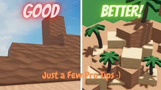 Tips to Make Your Theme Park Look Better in TPT2! || Theme Park Tycoon 2