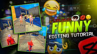 HOW TO MAKE VIRAL FUNNY VIDEO EDITING TUTORIAL LIKE @RaifuYT  FREE FIRE 18+🙈 VIDEO EDITING IN CAPCUT