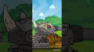 Death Of Labyrinth Ratte VS Hybrid #tank  #cartoons_about_tanks #homeanimations