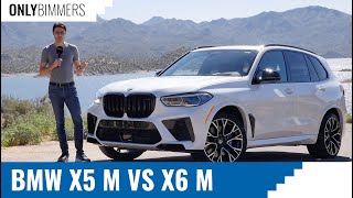 BMW X5M vs BMW X6M Competition comparison REVIEW - OnlyBimmers BMW reviews