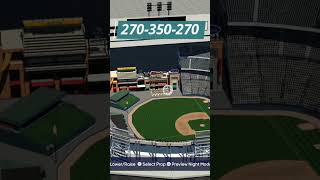 The Smallest Stadium For Mini Seasons On MLB The Show 22 #shorts