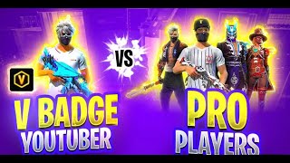 ME vs V BADGE YOUTUBERS || @King Scorpion & @SHADOWNBRASIL || ANSH FF YT