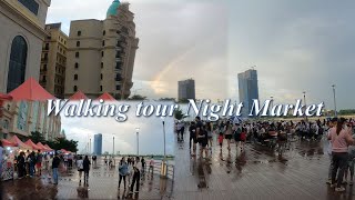 Walking tour Night Market on the weekend  | Koh Pich City