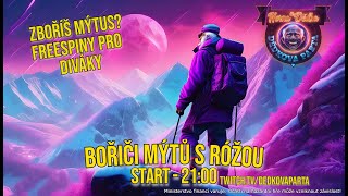 📹 BOŘIČI MÝTŮ - FREESPINY POUZE TWITCHY! V POPISKU -100,- ZDARMA - !dedek twitch.tv/dedkovaparta