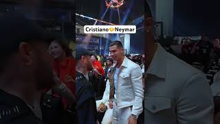 Neymar and cristiano hugging each other 🤗 #cristianoronaldo #cristiano #neymar #neymarjr