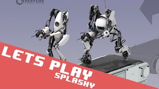 Splashy - Portal 2 CO-OP - gameplay with commentary