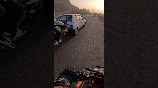 motovlogger jannu stuntz Crazy Riding#mt15 #duke390 #modified #rs200#rc200 #girlrection #r15 #shorts