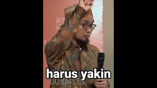 harus yakin