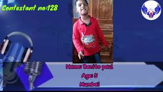 Singing Competition final U10 S-2/Contestant no:#F128