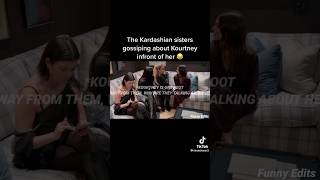 #kourtneykardashian #sisters are talking about her & she #right there#foryou #subscribe #kardashians