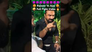 full F!ght Video😳🔥 Rajveer Sisodiya Vs Ajaz Khan Controversy #shorts #shortsfeed #youtubeshorts