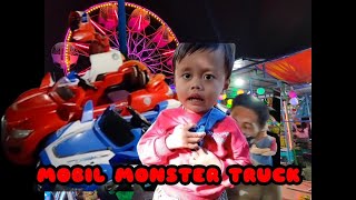 NAIK MOBIL MONSTER TRUCK MOBIL BALAP DAN JAJAN CIKIBUL || SENTRA PARK BKT