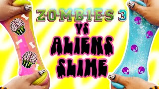 Disney's ZOMBIES 3 VS Aliens Slime Challenge! TGIF Show